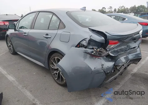 2020 Toyota Corolla Se z USA, uszkodzony, nr VIN 5YFS4RCE1LP056516